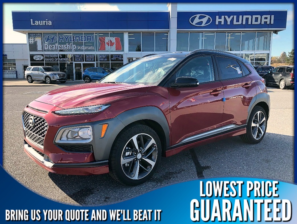 New 2020 Hyundai Kona 1 6t Awd Trend W Two Tone Roof In Port Hope